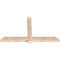 Ekena Millwork Eugene Smooth Timber Gable Bracket, Douglas Fir, 72"W x 42"H x 3 1/2"D x 5 1/2"F, 14/12 Pitch GBW072X42X0406EUG00SDF - alternate 3